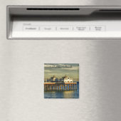 Aimant Serene Malibu Beach Pier Californie (In Situ (Lave-vaisselle))