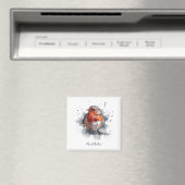 Aimant Serene Robin, personnalisée (In Situ (Lave-vaisselle))