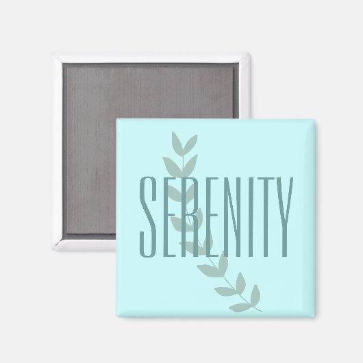 Aimant Sérénité (Recto/Verso)