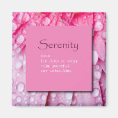 Aimant Sérénité (Devant)