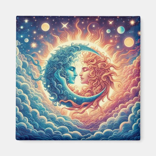 Aimant Sérénité cosmique (Devant)