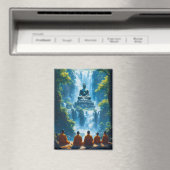 Aimant Sérénité des cinq moines (In Situ (Lave-vaisselle))