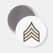 Aimant Sergent d'armée (Recto/Verso)