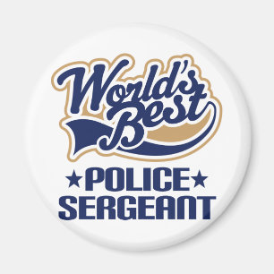 Aimant Sergent de police Gift