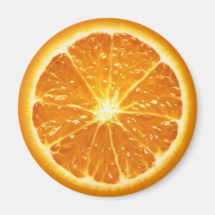 Aimant Série d'aimant de fruit - orange