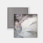 Aimant Série de fleurs II- Phaius (Recto/Verso)