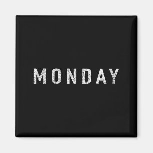 Aimant Série Jours De La Semaine Lundi En Détresse 