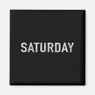 Aimant Série Jours De La Semaine Samedi En Détresse