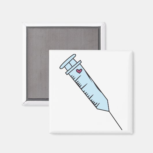 Aimant Seringue (Recto/Verso)