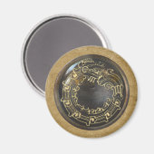 Aimant Serpent aztèque (Recto/Verso)