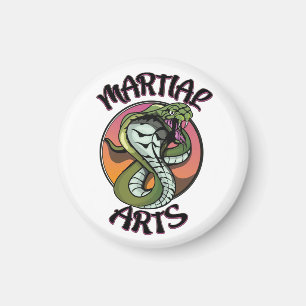 Aimant Serpent d'arts martiaux