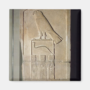 Aimant Serpent king stela, c.3000 av. J.-C (calcaire) (ég