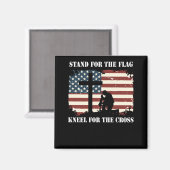 Aimant Serrer Pour Le Pignon Drapeau Pour La Croix (Recto/Verso)