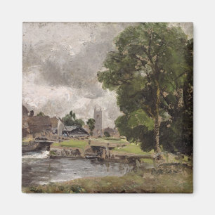 Aimant Serrure et moulin de John Constable   Dedham