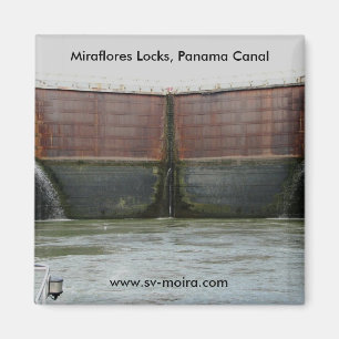 Aimant Serrures de Miraflores, canal de Panama