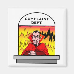 Aimant Service client infernal Satan Diable Enfer