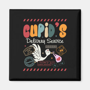 Aimant Service de livraison de Cupidons Infirmière de tra