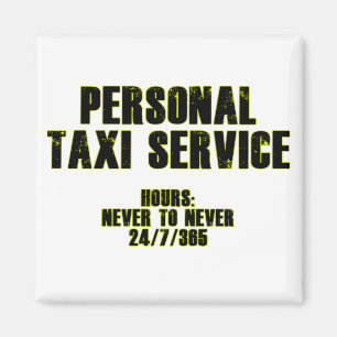 Aimant Service de taxi personnel
