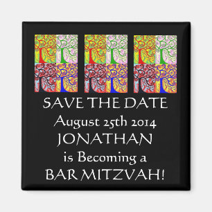 Aimant Service du matin ou service du soir 'Enregistrer' 