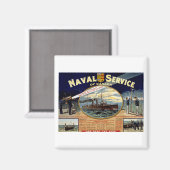 Aimant Service naval du Canada (Recto/Verso)