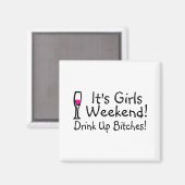 Aimant Ses Filles Week-End Drunup Vin (Recto/Verso)