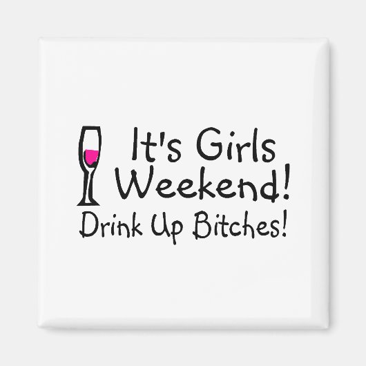 Aimant Ses Filles Week-End Drunup Vin (Devant)