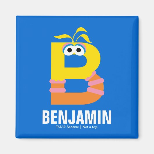 Aimant Sesame Street | B est pour Big Bird (Devant)