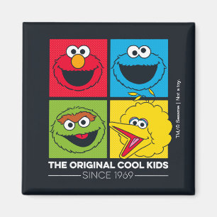 Aimant Sesame Street   Les Enfants Cool Originaux