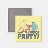 Aimant Sesame Street | Monster Dance Party (Recto/Verso)