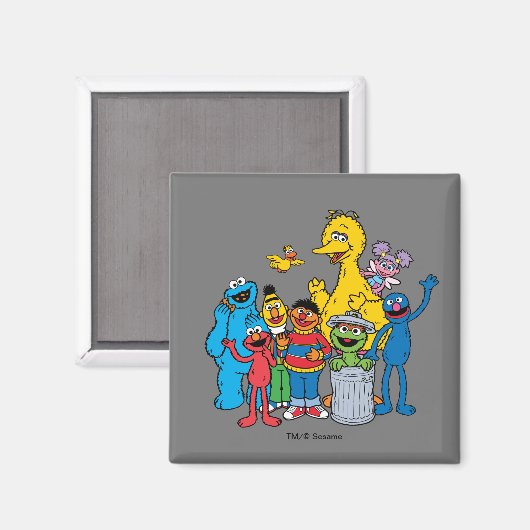 Aimant Sesame Street Pals Wing (Recto/Verso)