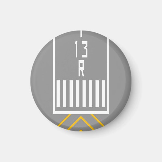 Aimant Seuil RWY 13R (Devant)