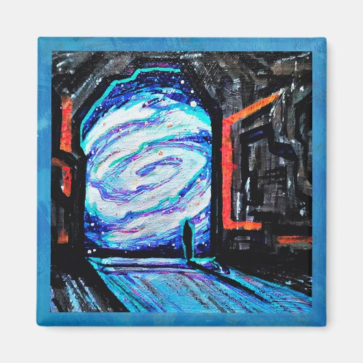 Aimant Seul avec l'abîme brillant (Devant)