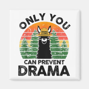 Aimant Seul Vous Pouvez Empêcher Drama Llama Camping Vin