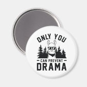 Aimant Seule la prévention du drame (Recto/Verso)