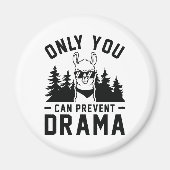 Aimant Seule la prévention du drame (Devant)