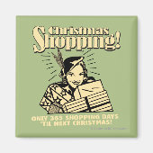 Aimant Seulement 365 Jours De Shopping 'Jusqu'À Noël Proc (Devant)