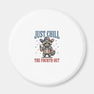 Aimant Seulement Chill Le Quatrième Sur T-Shirt De Raton 