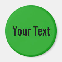SEULEMENT COULEUR / vert herbe + votre texte