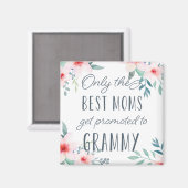 Aimant Seules les meilleures mamans sont promues à Grammy (Recto/Verso)