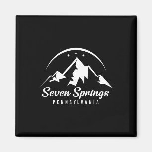 Aimant Seven Springs Pennsylvania Ski Resort Snowb