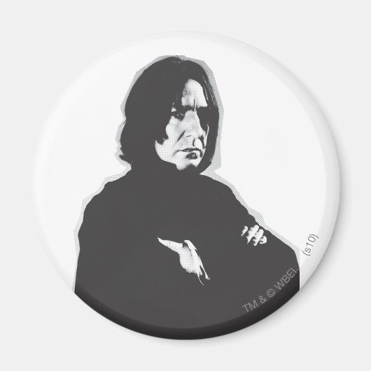 Aimant Severus Snape Bras Croisés B-W (Devant)