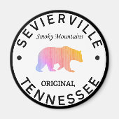 Aimant Sevierville Tennessee (Devant)