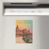 Aimant Séville Espagne Plaza de Espana (In Situ (Lave-vaisselle))