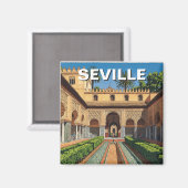 Aimant Séville Espagne Real Alcazar (Recto/Verso)