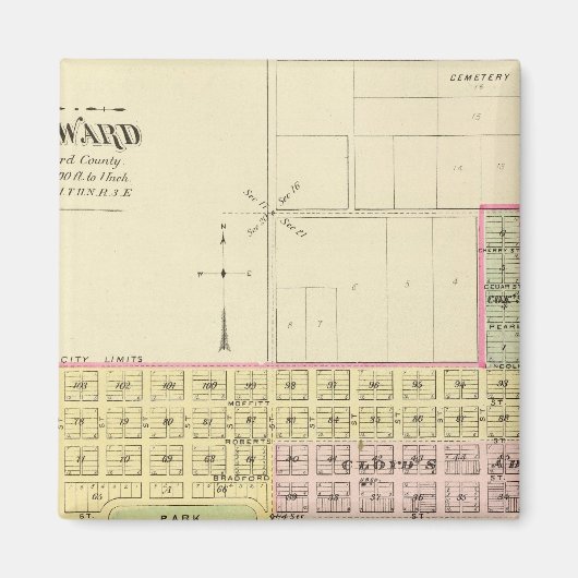 Aimant Seward, Nebraska (Devant)