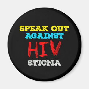 Aimant S'exprimer contre la stigmatisation du VIH - Sensi