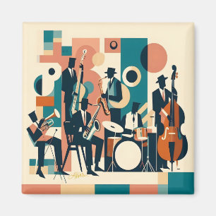 Aimant Sextet de l'ère du Jazz Milieu de Siècle