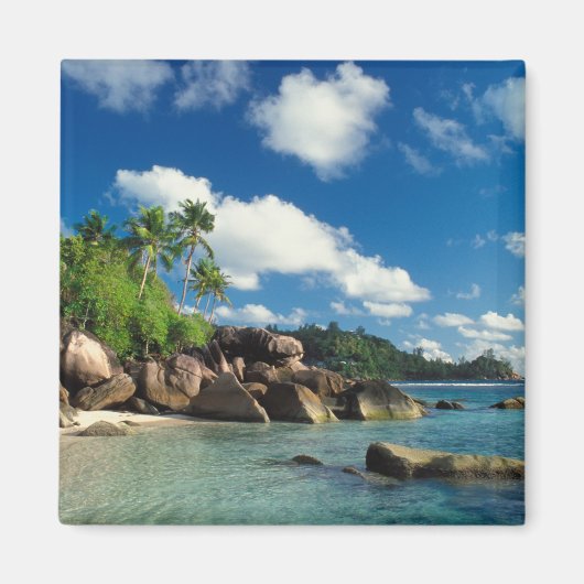 Aimant Seychelles, île de Mahe, baie de Lazare (Devant)