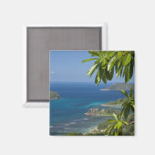Aimant Seychelles, île de Mahe. Côte ouest de (Recto/Verso)