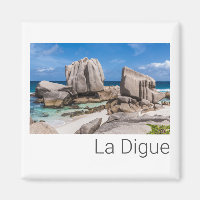 Seychelles La Digue Anse Marron Beach Vintage